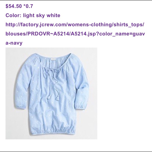 J. Crew blouse